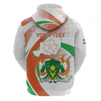 Personalised Niger Zip Hoodie 1960 Jamhuriyar Nijar Independence Day