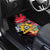 First Empire of Haiti Car Mats Haitian Coat Of Arms 1804-1806 Tropical Flowers