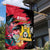 First Empire of Haiti Garden Flag Haitian Coat Of Arms 1804-1806 Tropical Flowers