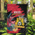First Empire of Haiti Garden Flag Haitian Coat Of Arms 1804-1806 Tropical Flowers