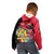 Personalised First Empire of Haiti Kid Hoodie Haitian Coat Of Arms 1804-1806 Tropical Flowers