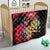 First Empire of Haiti Quilt Haitian Coat Of Arms 1804-1806 Tropical Flowers