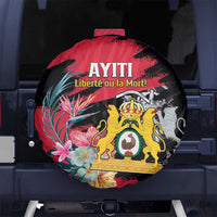 First Empire of Haiti Spare Tire Cover Haitian Coat Of Arms 1804-1806 Tropical Flowers