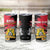 Personalised First Empire of Haiti Tumbler Cup Haitian Coat Of Arms 1804-1806 Tropical Flowers