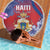 Second Empire of Haiti Beach Blanket Imperial Coat Of Arms 1849-1859 Tropical Flowers