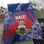 Second Empire of Haiti Bedding Set Imperial Coat Of Arms 1849-1859 Tropical Flowers