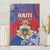 Second Empire of Haiti Canvas Wall Art Imperial Coat Of Arms 1849-1859 Tropical Flowers