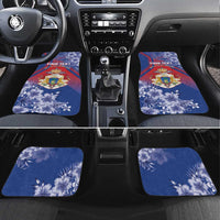 Second Empire of Haiti Car Mats Imperial Coat Of Arms 1849-1859 Tropical Flowers