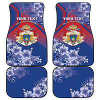 Second Empire of Haiti Car Mats Imperial Coat Of Arms 1849-1859 Tropical Flowers