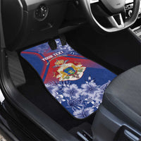 Second Empire of Haiti Car Mats Imperial Coat Of Arms 1849-1859 Tropical Flowers