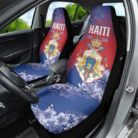 Second Empire of Haiti Car Seat Cover Imperial Coat Of Arms 1849-1859 Tropical Flowers