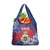 Second Empire of Haiti Grocery Bag Imperial Coat Of Arms 1849-1859 Tropical Flowers