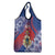 Second Empire of Haiti Grocery Bag Imperial Coat Of Arms 1849-1859 Tropical Flowers