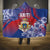 Second Empire of Haiti Hooded Blanket Imperial Coat Of Arms 1849-1859 Tropical Flowers