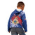 Personalised Second Empire of Haiti Kid Hoodie Imperial Coat Of Arms 1849-1859 Tropical Flowers