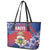 Second Empire of Haiti Leather Tote Bag Imperial Coat Of Arms 1849-1859 Tropical Flowers