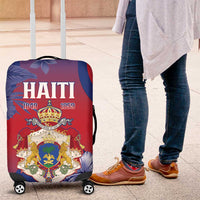 Second Empire of Haiti Luggage Cover Imperial Coat Of Arms 1849-1859 Tropical Flowers