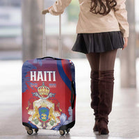 Second Empire of Haiti Luggage Cover Imperial Coat Of Arms 1849-1859 Tropical Flowers