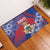 Second Empire of Haiti Rubber Doormat Imperial Coat Of Arms 1849-1859 Tropical Flowers