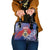 Second Empire of Haiti Shoulder Handbag Imperial Coat Of Arms 1849-1859 Tropical Flowers