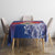 Second Empire of Haiti Tablecloth Imperial Coat Of Arms 1849-1859 Tropical Flowers