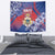 Second Empire of Haiti Tapestry Imperial Coat Of Arms 1849-1859 Tropical Flowers