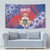 Second Empire of Haiti Tapestry Imperial Coat Of Arms 1849-1859 Tropical Flowers