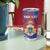 Personalised Second Empire of Haiti Tumbler Cup Imperial Coat Of Arms 1849-1859 Tropical Flowers