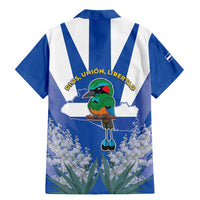 El Salvador Family Matching Mermaid Dress and Hawaiian Shirt Turquoise-Browed Motmot With Coat Of Arms - Wonder Print Shop