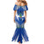 El Salvador Family Matching Mermaid Dress and Hawaiian Shirt Turquoise-Browed Motmot With Coat Of Arms - Wonder Print Shop