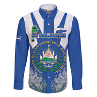 El Salvador Family Matching Tank Maxi Dress and Hawaiian Shirt Turquoise-Browed Motmot With Coat Of Arms - Wonder Print Shop