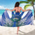 El Salvador Sarong Turquoise-Browed Motmot With Coat Of Arms - Wonder Print Shop