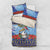 Barbados Christmas Bedding Set Pelican With Poinsettia - Wonder Print Shop