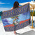 Barbados Christmas Sarong Pelican With Poinsettia - Wonder Print Shop