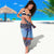Barbados Christmas Sarong Pelican With Poinsettia - Wonder Print Shop