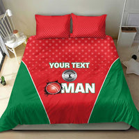 Custom Oman Cricket Bedding Set We Are Champions - Wonder Print Shop