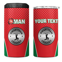 Custom Oman Cricket 4 in 1 Can Cooler Tumbler We Are Champions - Wonder Print Shop