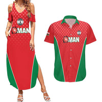 Custom Oman Cricket Couples Matching Summer Maxi Dress and Hawaiian Shirt We Are Champions - Wonder Print Shop