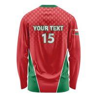 Custom Oman Cricket Long Sleeve Shirt We Are Champions - Wonder Print Shop