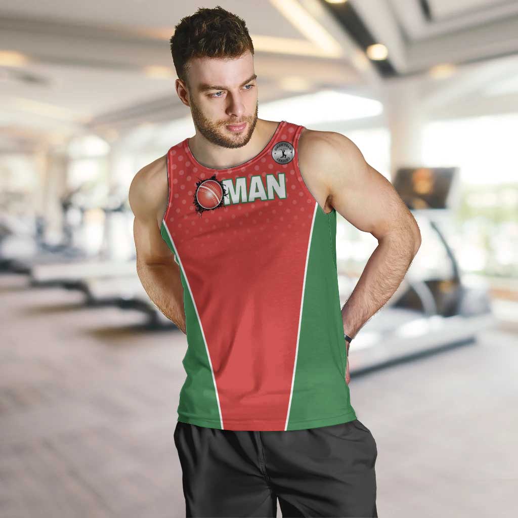 Custom Oman Cricket Men Tank Top We Are Champions - Wonder Print Shop