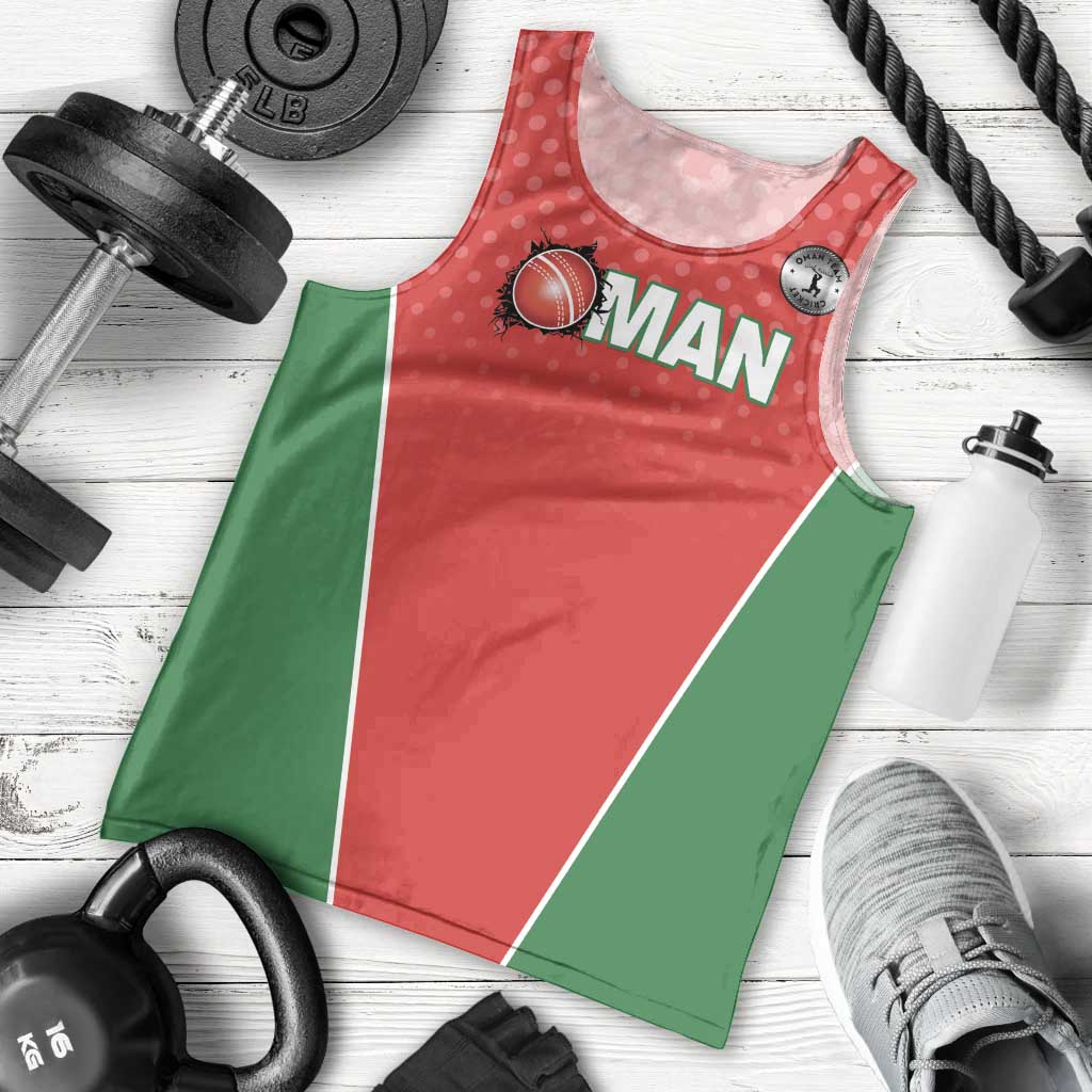 Custom Oman Cricket Men Tank Top We Are Champions - Wonder Print Shop