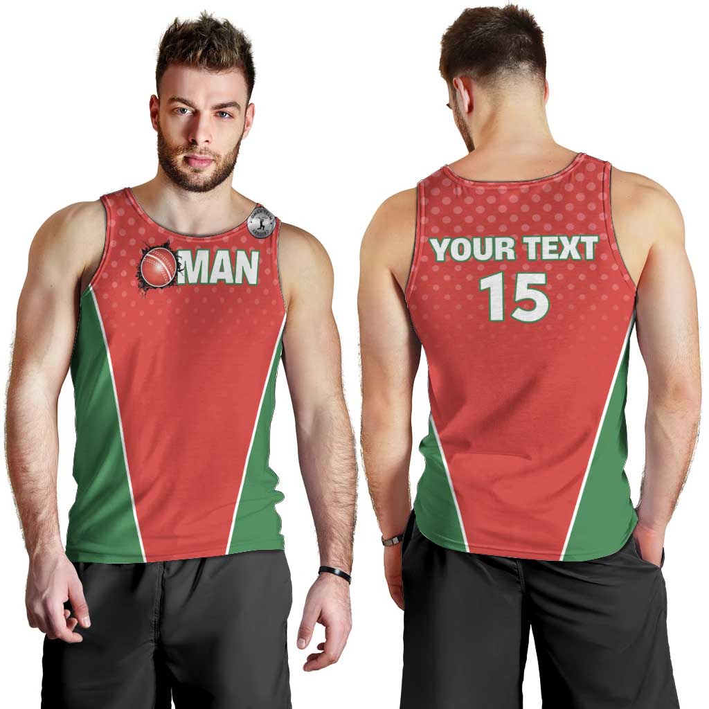 Custom Oman Cricket Men Tank Top We Are Champions - Wonder Print Shop