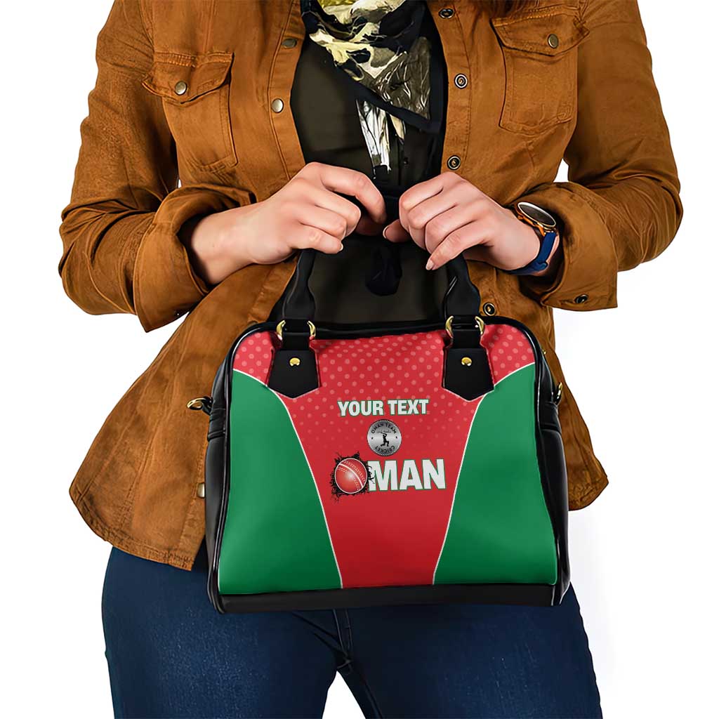 Custom Oman Cricket Shoulder Handbag We Are Champions