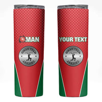 Custom Oman Cricket Skinny Tumbler We Are Champions - Wonder Print Shop