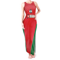 Custom Oman Cricket Tank Maxi Dress We Are Champions - Wonder Print Shop