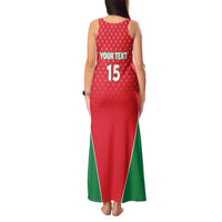 Custom Oman Cricket Tank Maxi Dress We Are Champions - Wonder Print Shop
