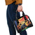 Personalised Seychelles Aldabra Giant Tortoise Shoulder Handbag Beach Sunset