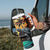 Personalised Seychelles Aldabra Giant Tortoise Tumbler With Handle Beach Sunset - Wonder Print Shop
