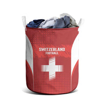 Switzerland Football 2026 Laundry Basket Hopp Schwiiz - Wonder Print Shop