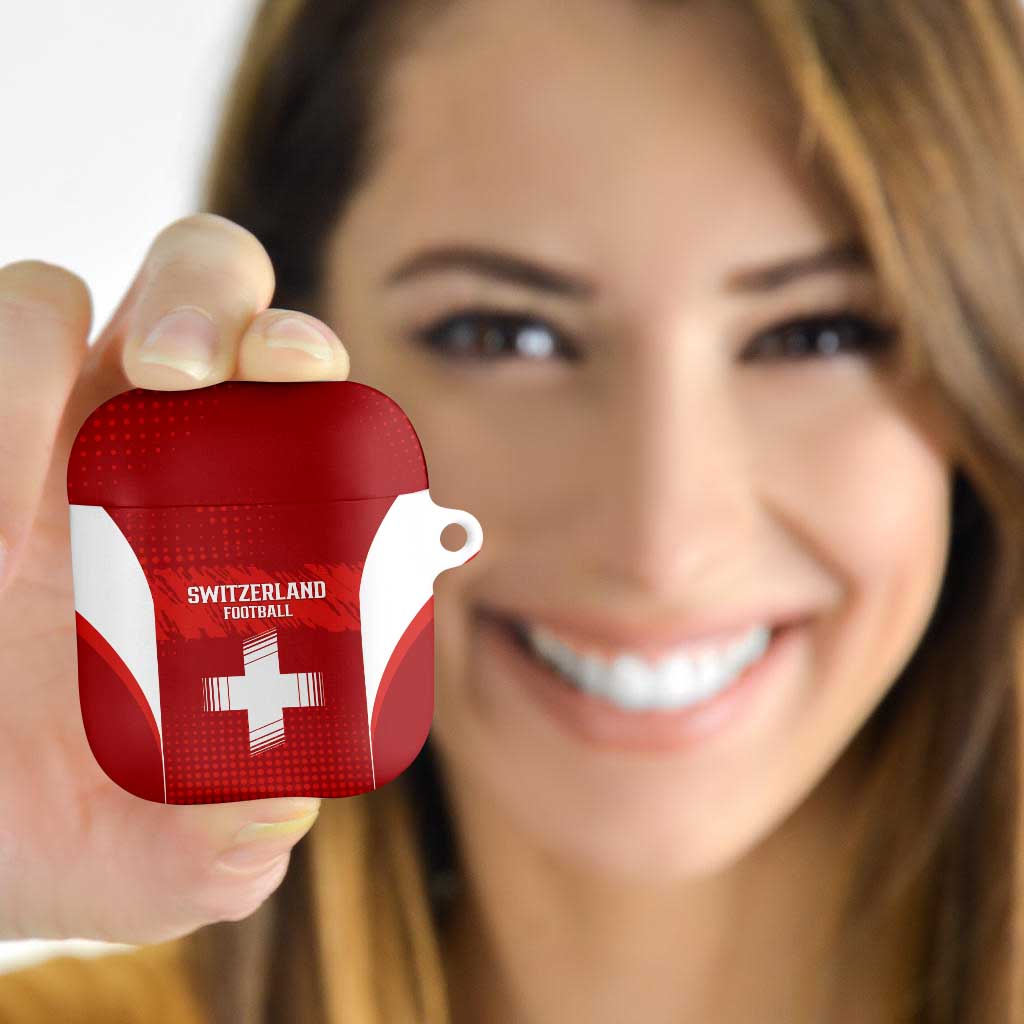 Switzerland Football 2026 AirPods Case Hopp Schwiiz - Wonder Print Shop